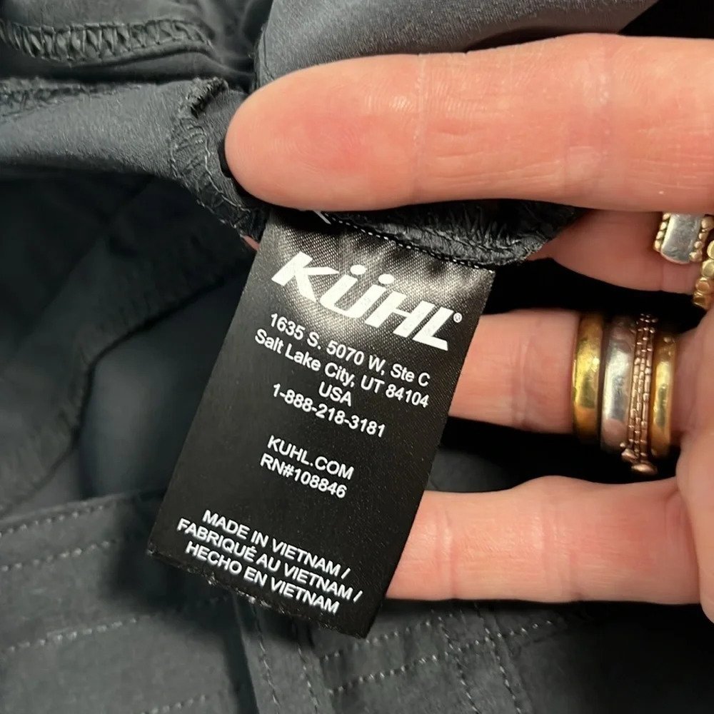 KUHL Gray Roll Tab Hem Hiking Pant Size 4Short - Picture 12 of 13